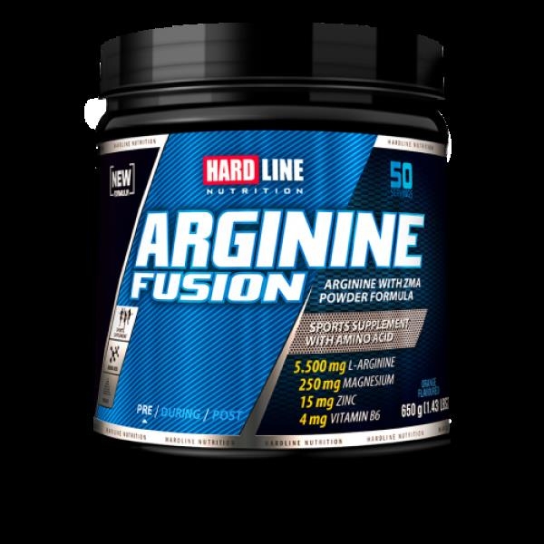 Hardline Arginine Fusion 650 Gr - Portakal - 1