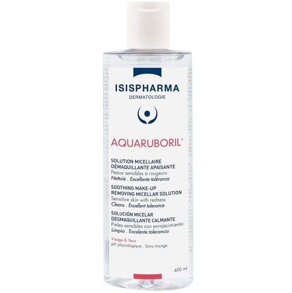 Isis Pharma Aquaruboril Make-Up Remover 400 ml Makyaj Temizleme Suyu - 1