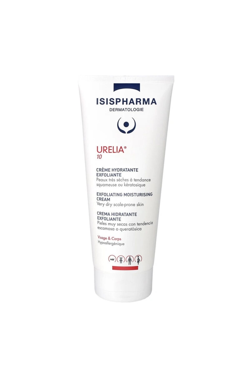 Isispharma Urelia 10 Exfoliating Moisturizing Cream 150ml - 1