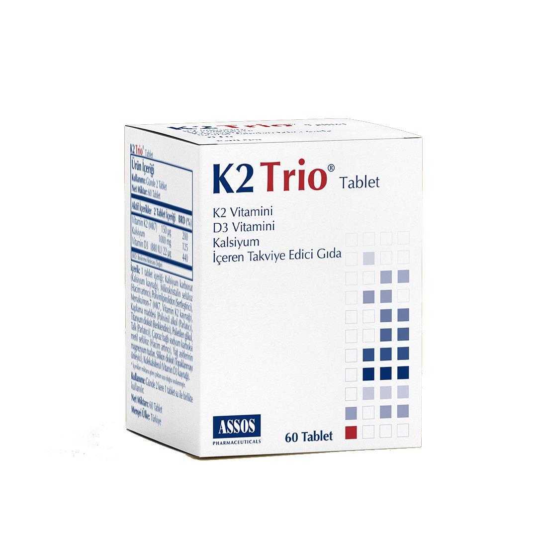 K2 Trio (Eylul Trio) 30 Tablet - 1