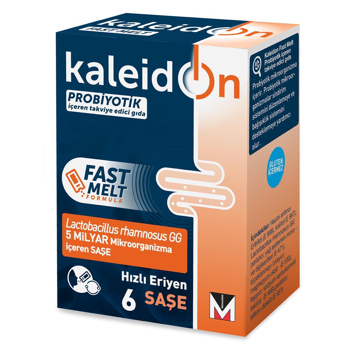 Kaleidon Probiyotik Fast Melt Formula 6 Saşe - 1