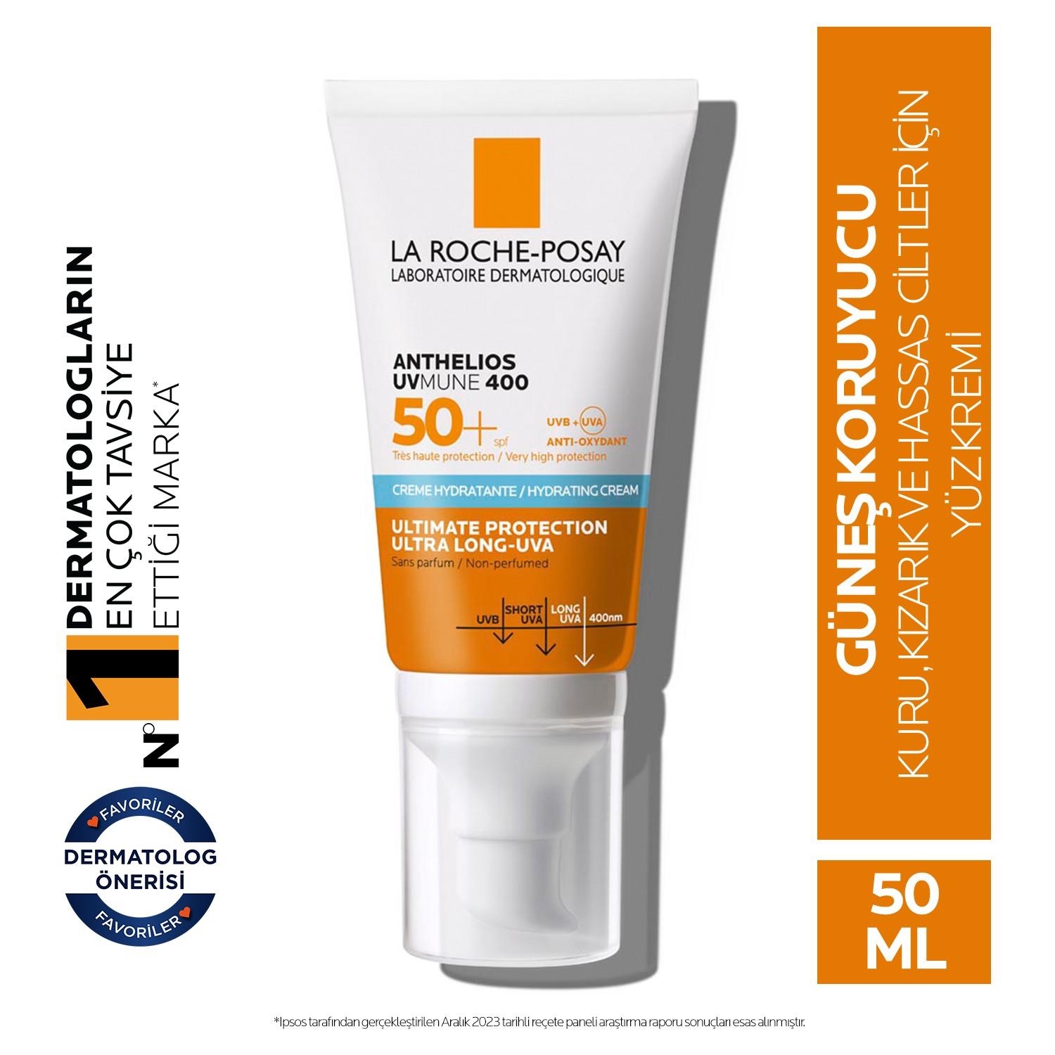 La Roche-Posay Anthelios Uvmune 400 50 Faktör Güneş Kremi 50 ml - 1