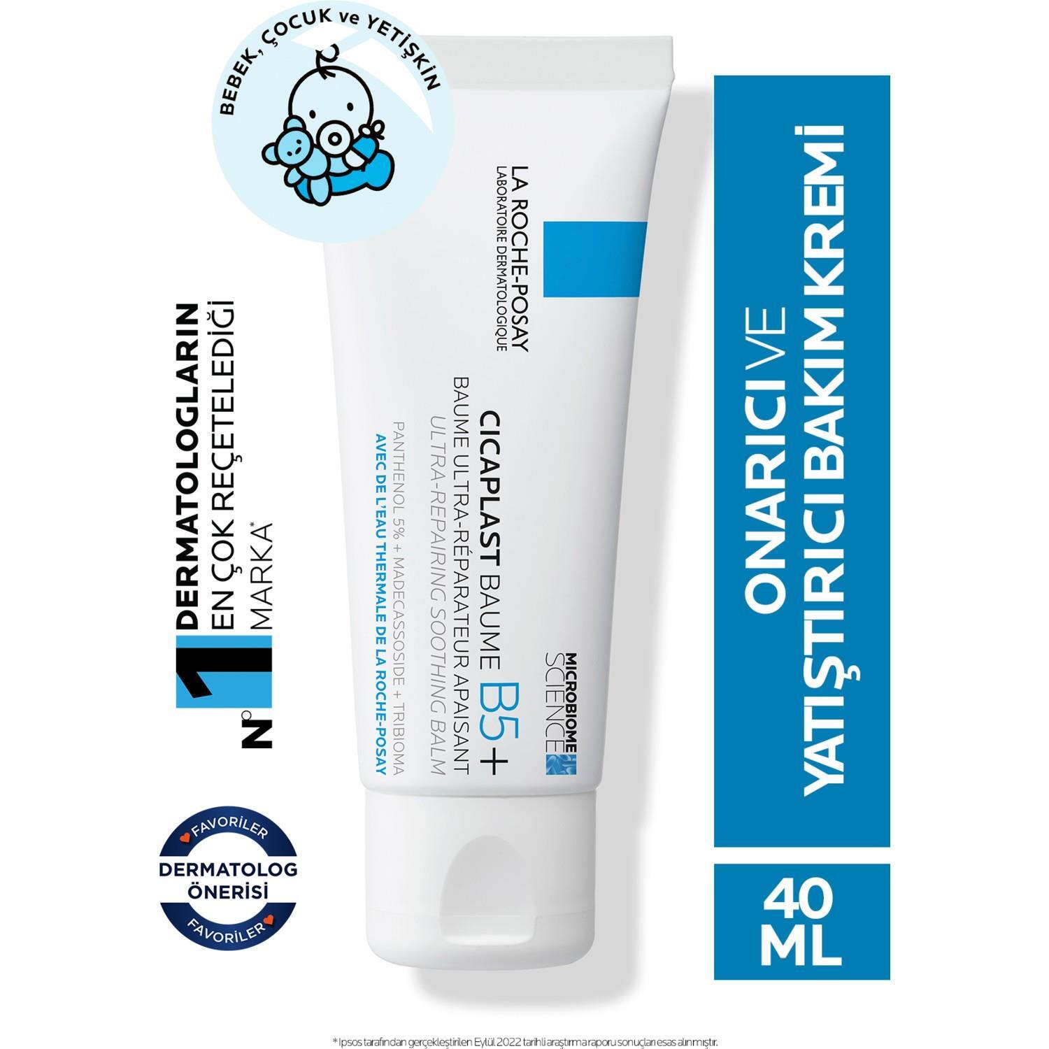 La Roche Posay Cicaplast Baume B5 Yatıştırıcı Krem 40 ml - 1