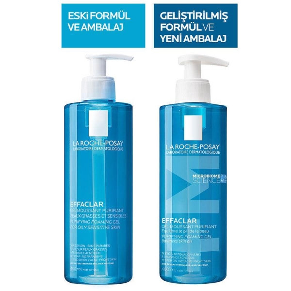 La Roche Posay Effaclar Gel 200 Ml Fiyatına 400 ml - 3