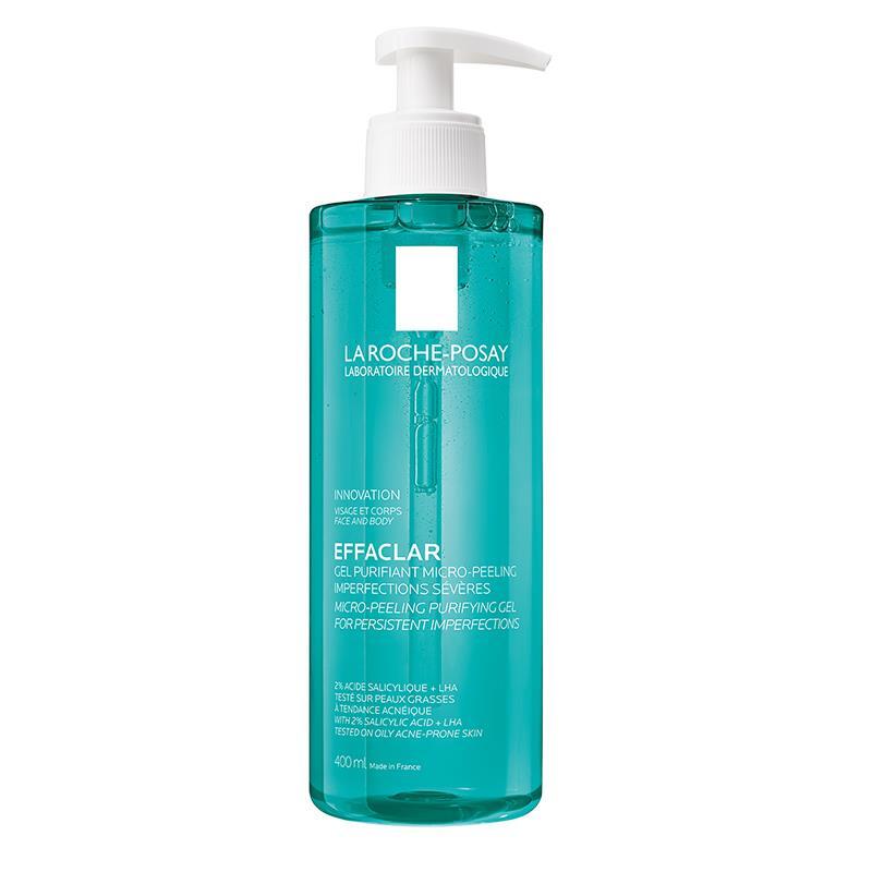 La Roche Posay Effaclar Mikro- Peeling Yüz ve Vücut için Arındırıcı Jel 400 ml - 4