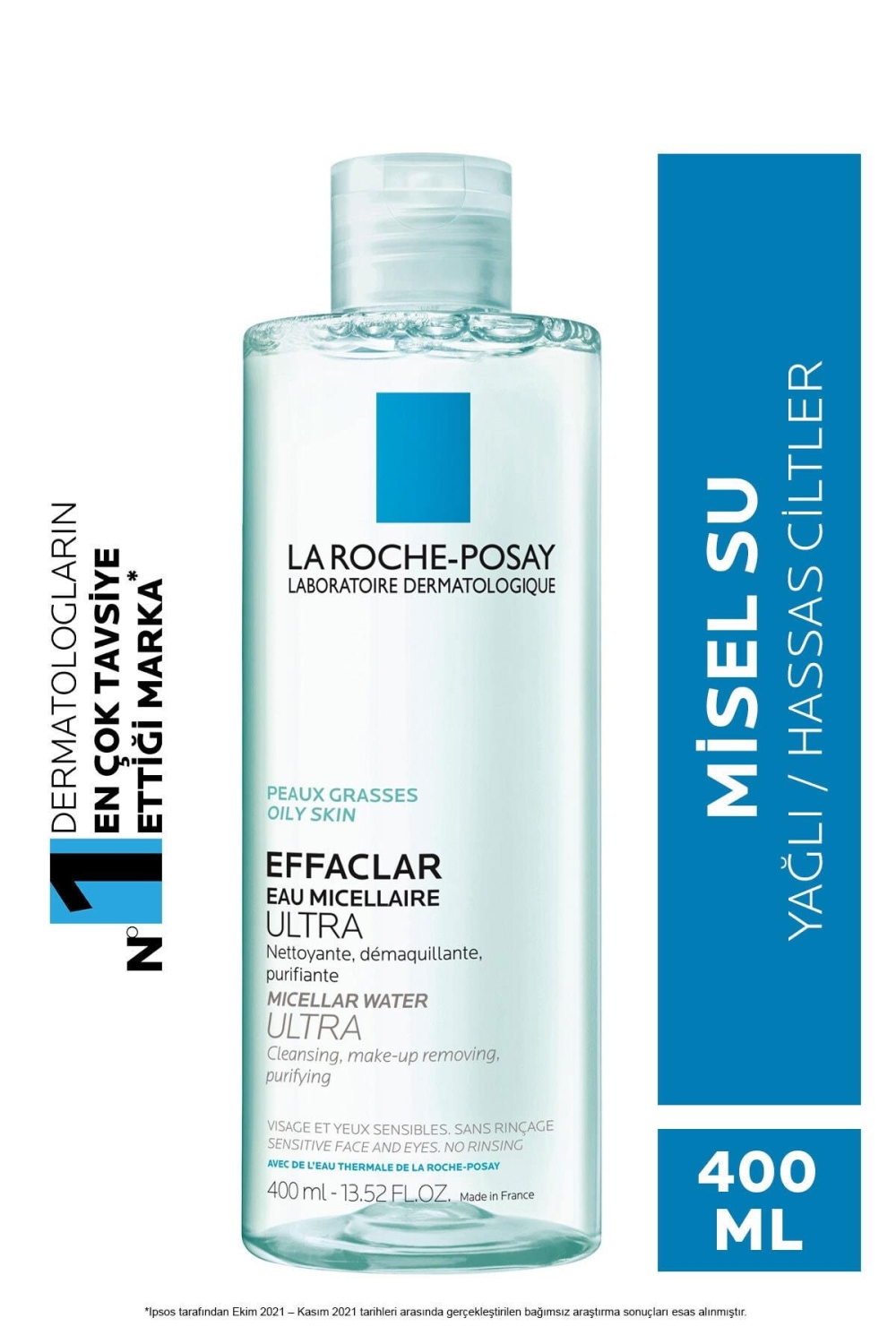 La Roche Posay Effaclar Ultra Miseller Su 400 ml - 1