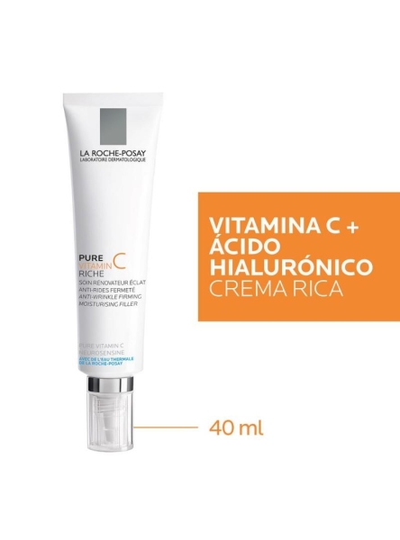 La Roche Posay Redermic C PS Kuru Ciltler İçin Yaşlanma Karşıtı Krem 40 ml - 3