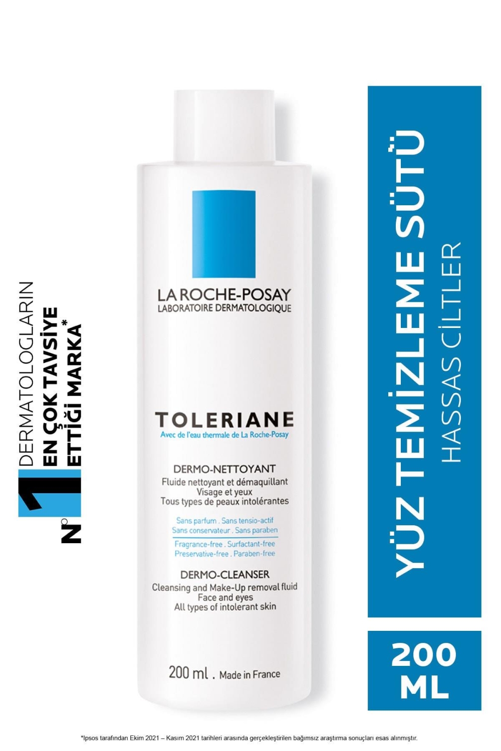 La Roche Posay Toleriane Dermo Makyaj Temizleyici 200 ml - 1