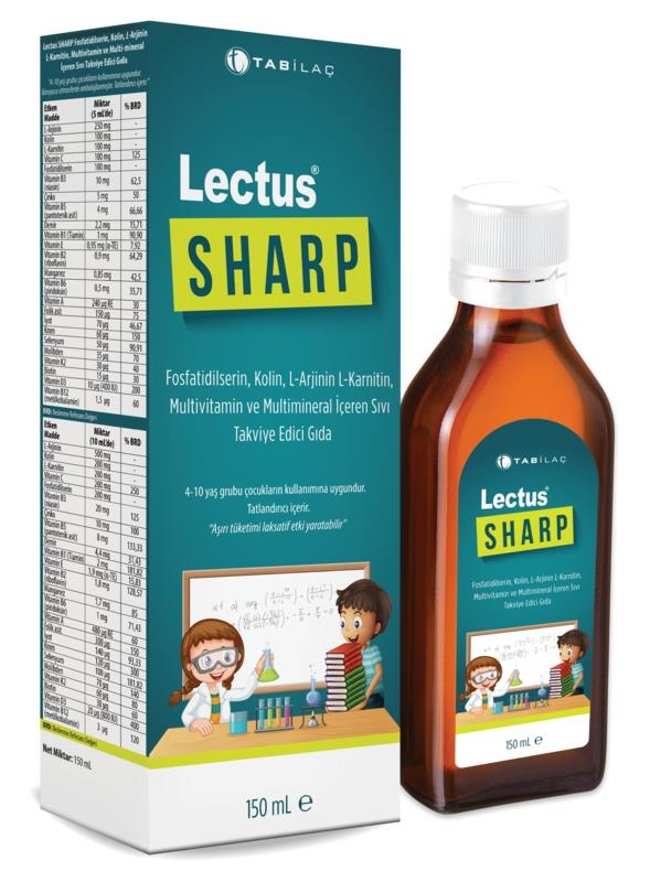 Lectus Sharp Şurup 150 ml - 1