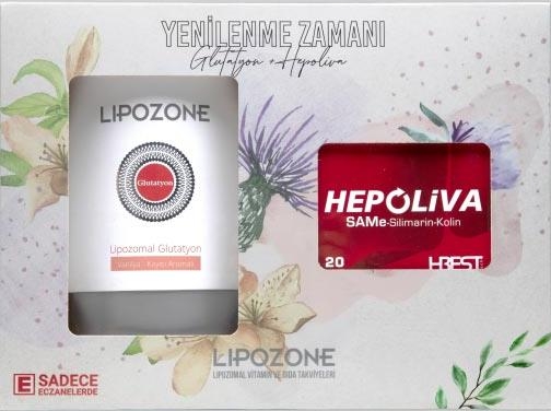 Lipozone Lipozomal Glutatyon+ Hepoliva Tanışma Set - 1