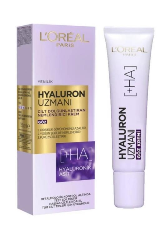 Loreal Paris Hyaluron Uzmanı Göz Kremi 15 ml - 1