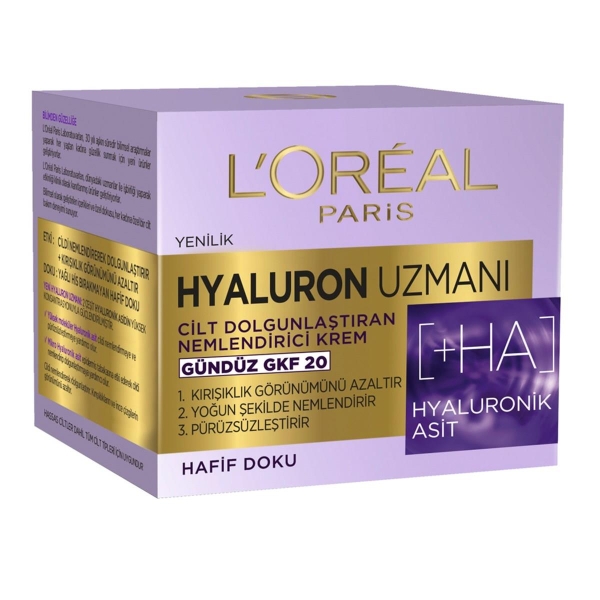 Loreal Paris Hyaluron Uzmanı SPF20 Gündüz Kremi - 2