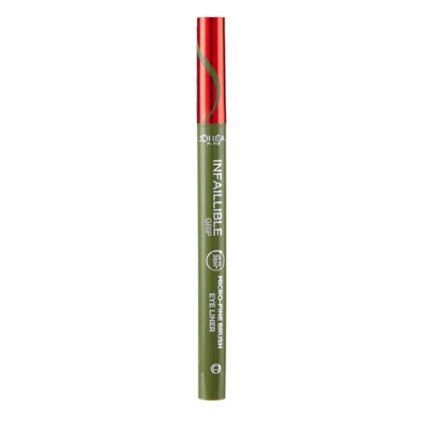 Loreal Paris Infaillible Micro-Fine Brush Eyeliner 05 Sage Green - 1