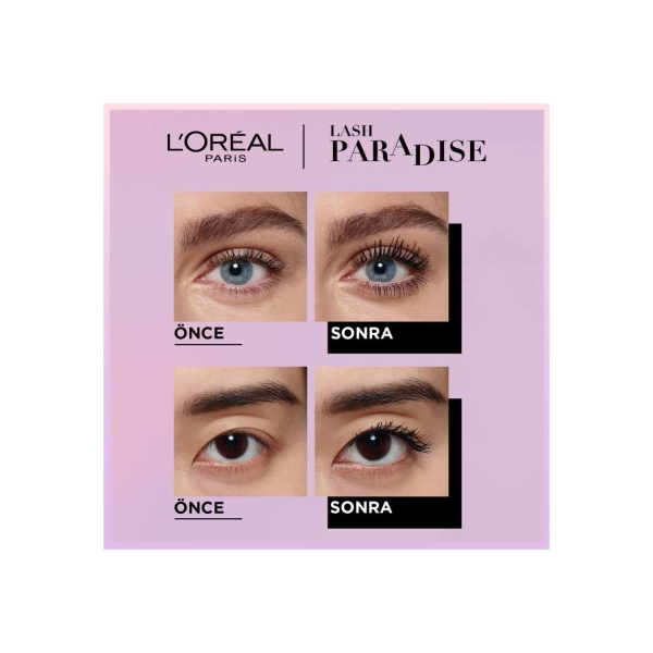 Loreal Paris Lash Paradise Intense Black Maskara - 4