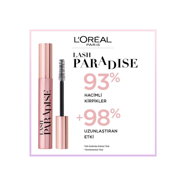 Loreal Paris Lash Paradise Intense Black Maskara - 7