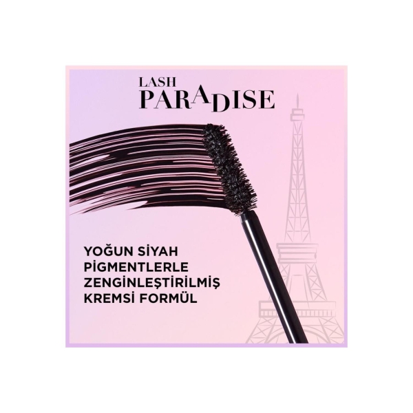 Loreal Paris Lash Paradise Intense Black Maskara - 9