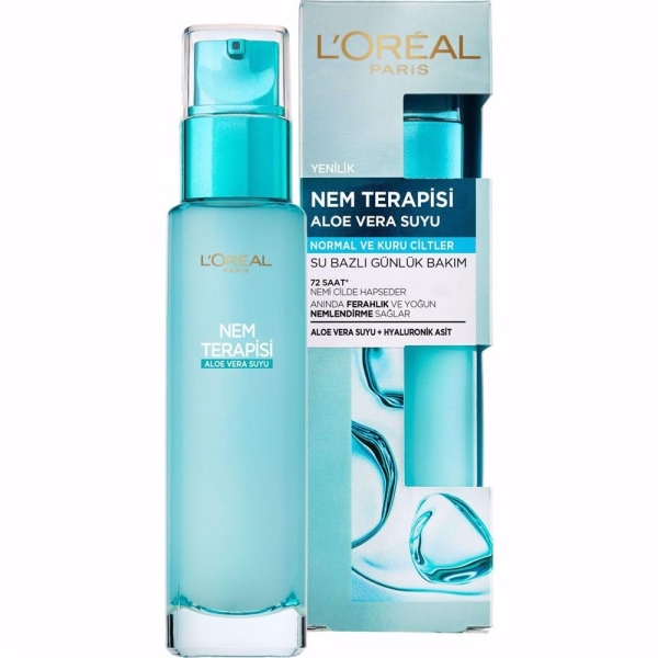 Loreal Paris Nem Terapisi Aloe Vera Suyu 70 ml Normalden Kuruya Ciltler - 2