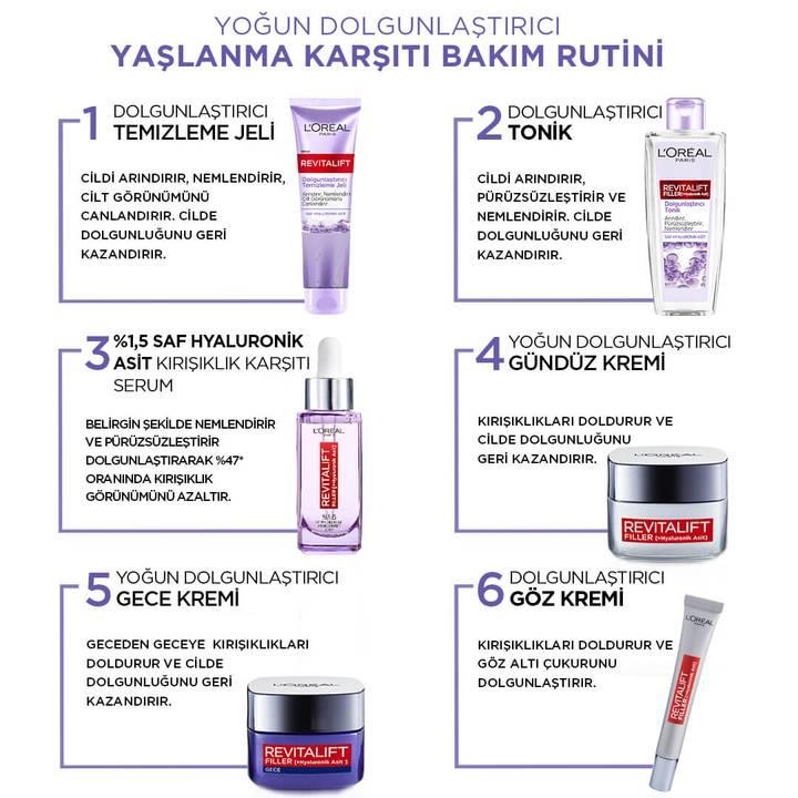 Loreal Paris Revitalift Dolgunlaştırıcı Temizleme Jeli 150 ml - 4