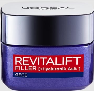 Loreal Paris Revitalift Filler Gece Kremi 50 ml - 1