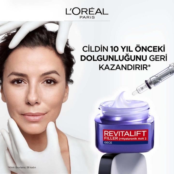 Loreal Paris Revitalift Filler Gece Kremi 50 ml - 2