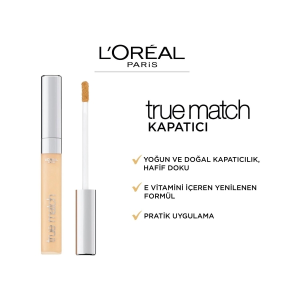 Loreal Paris True Match Concealer 2N Vanilla - 5