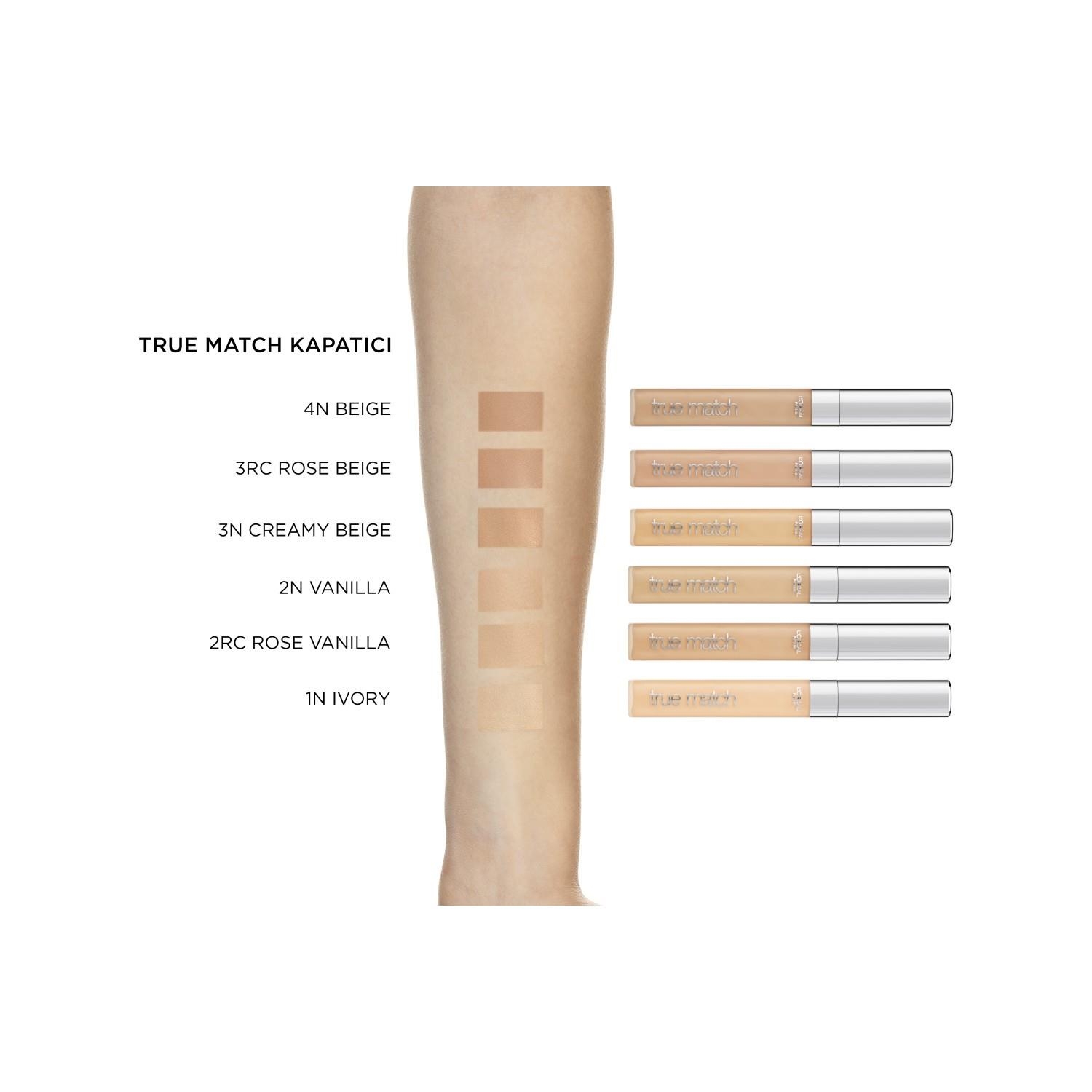 Loreal Paris True Match Concealer 2N Vanilla - 6