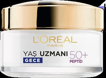 Loreal Paris Yaş Uzmanı 50+ Kırışıklık Karşıtı Yenileyici Gece Kremi 50 ml - 1