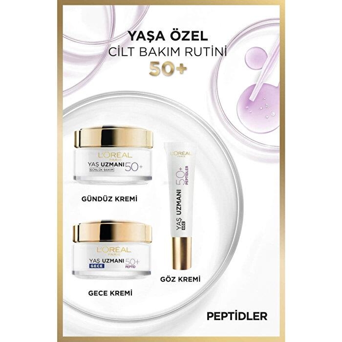 Loreal Paris Yaş Uzmanı 50+ Kırışıklık Karşıtı Yenileyici Göz Kremi 50 ml - 4