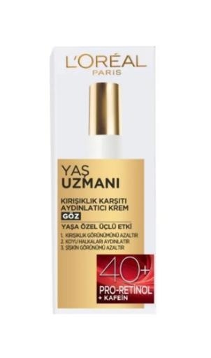 Loreal Paris Yaş Uzmanı Kırışıklık Karşıtı Aydınlatıcı Göz Kremi 15 ml - 2