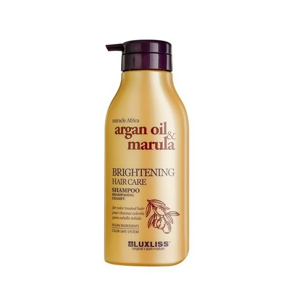 Luxliss Argan Oil Marula Brightening Hair Care Shampoo 500 ml - 1