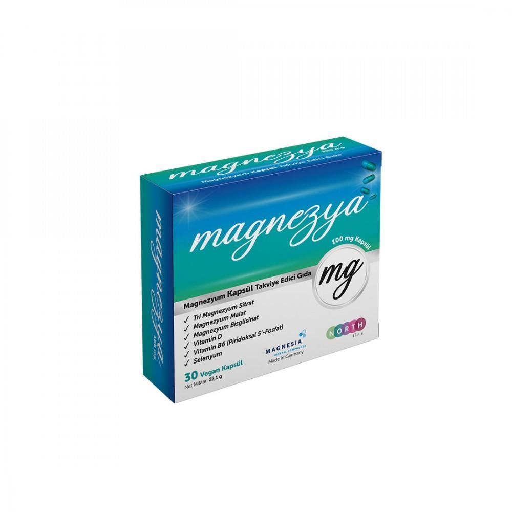 Magnezya 100Mg 30 Vegan Kapsüll - 1