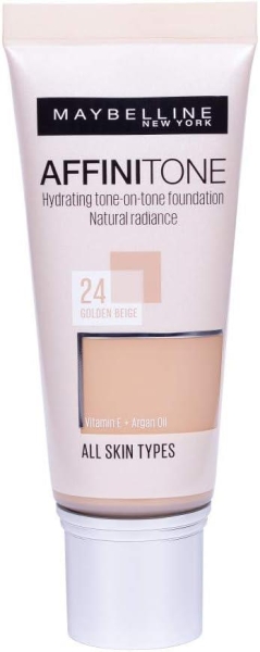 Maybelline Affinitone Foundation 24 Golden Beige - 3