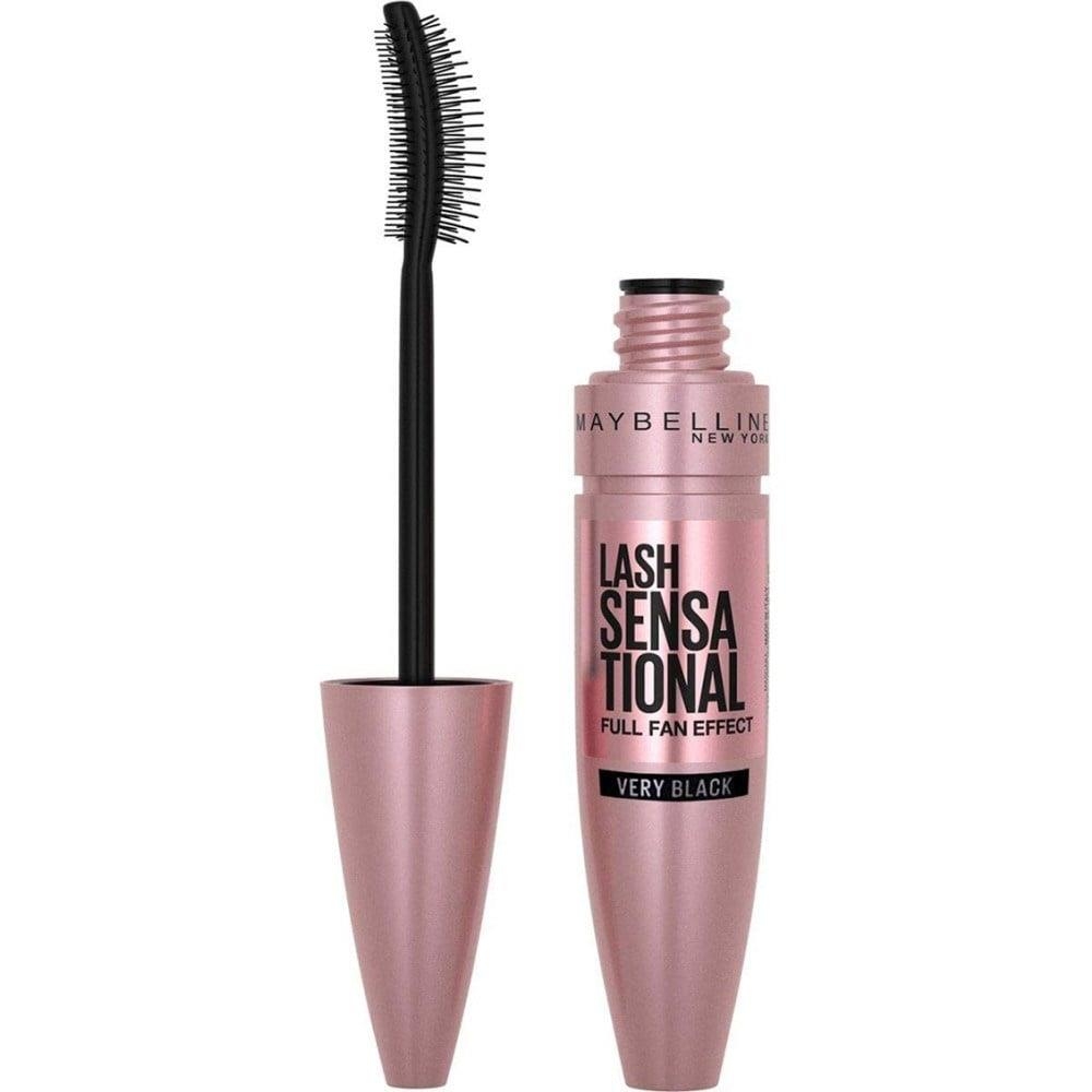 Maybelline Lash Sensational Waterproof Black Suya Dayanıklı Yelpaze Etkili Maskara - 1