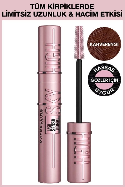 Maybelline Lash Sensational Sky High True Mascara Brown - 1