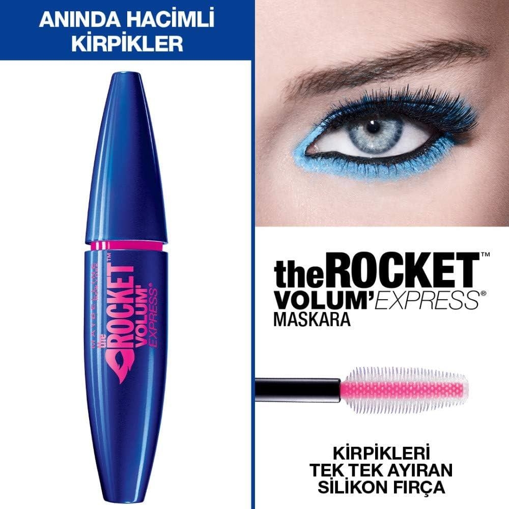 Maybelline Volume Express The Rocket Very Black Mascara - 3