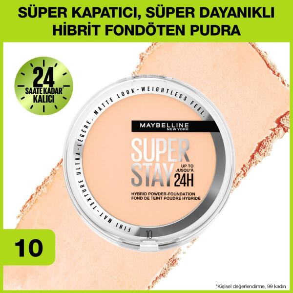 Maybelline Super Stay 24H Powder Pudra 10 - 1