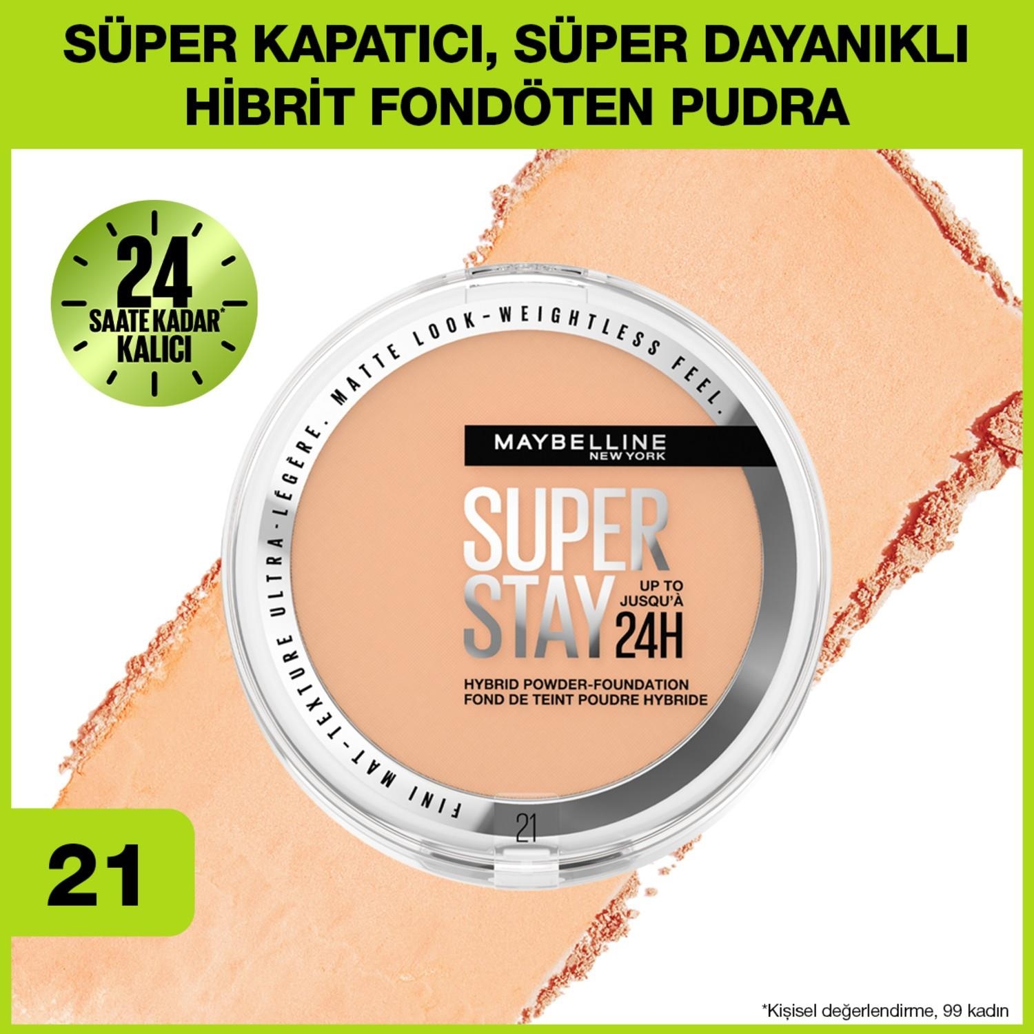 Maybelline Super Stay 24H Powder Pudra 21 - 1