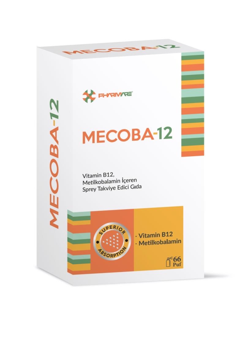 Mecoba-B12 Vitamin B12 Sprey 10ml - 1