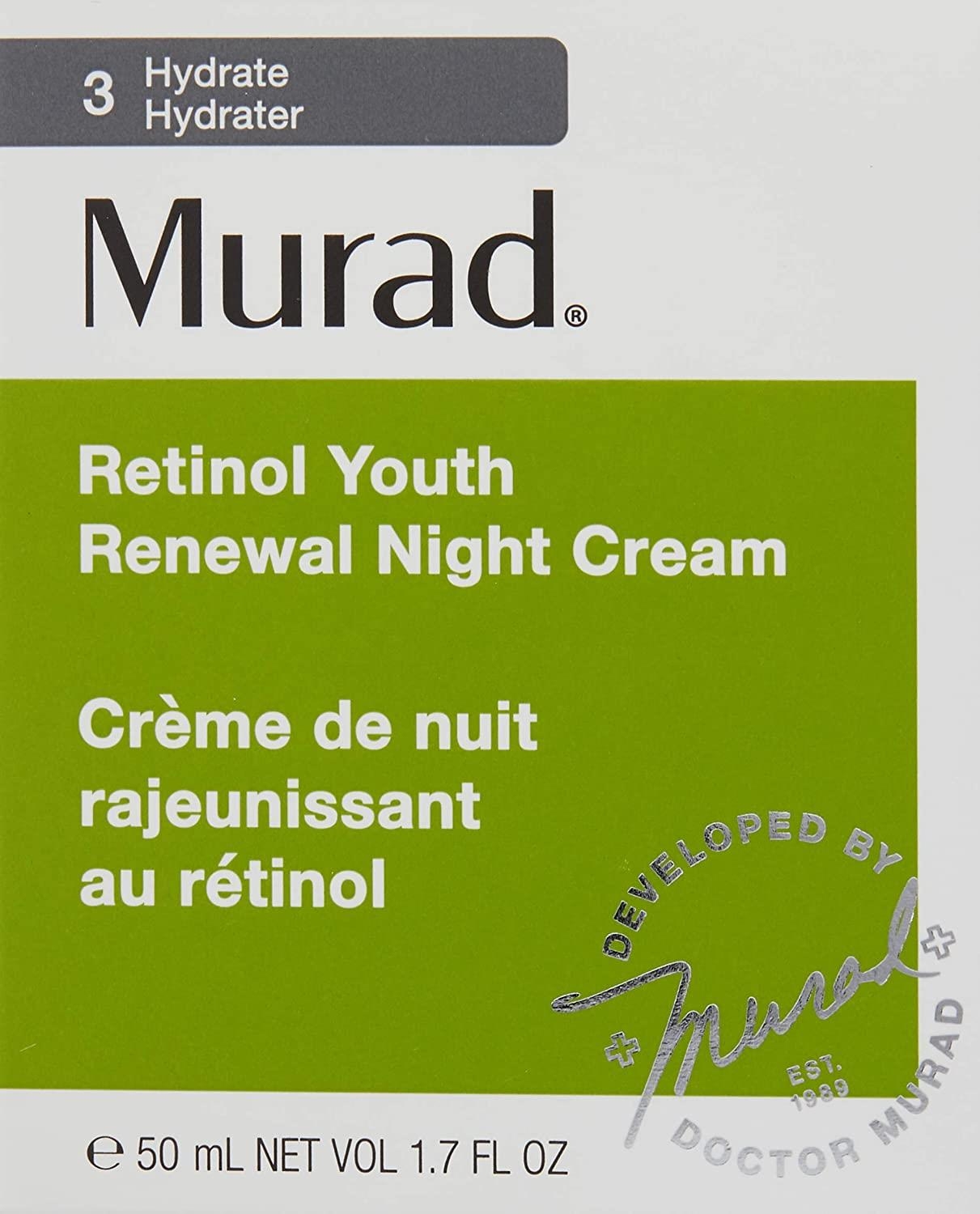 Murad Retinol Youth Renewal Night Cream 50 ml Yenileyici Gece Kremi - 2