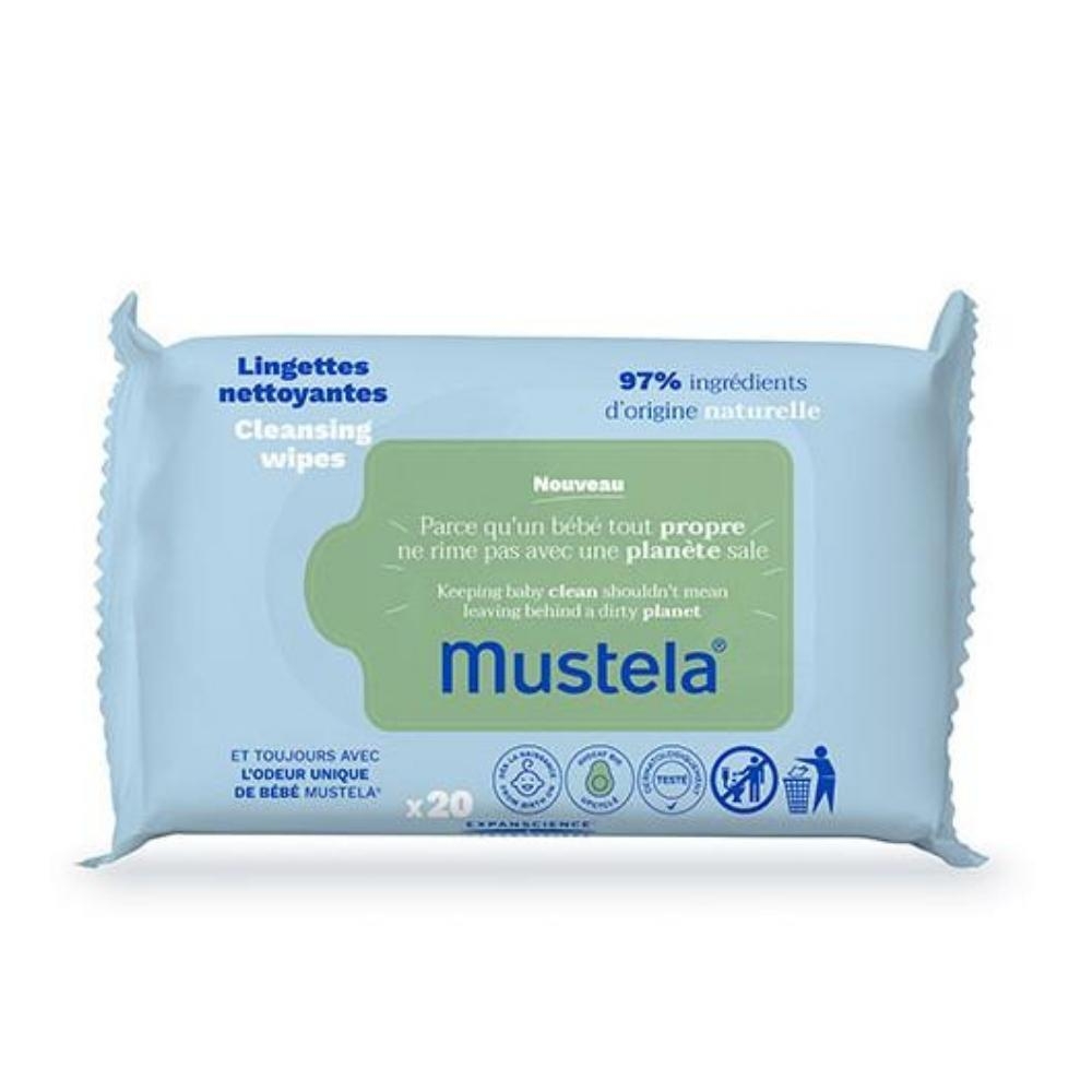 Mustela Eco Cleansing Wipes 60 Yaprak Islak Mendil - 1