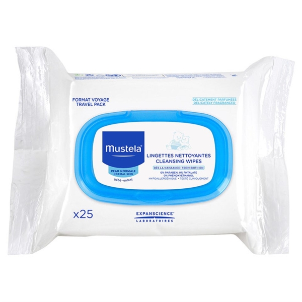 Mustela Facial Cleansing Cloths 2x25 Adet - 1