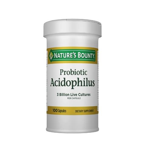 Natures Bounty Probiotic Acidophilus 100 Kapsül - 1