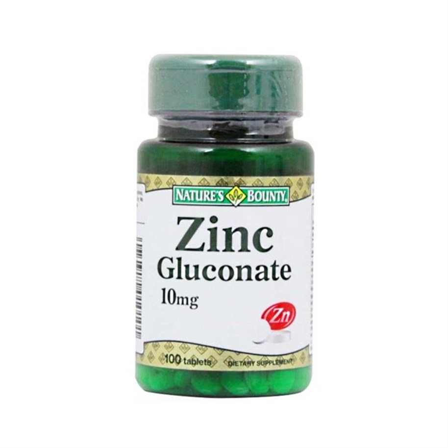 Natures Bounty Zinc Gluconate 10 Mg 100 Tablet - 1