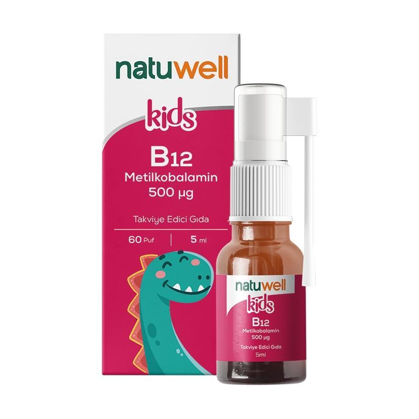 Natuwell Kids B12 Metilkobalamin 5 ml - 1