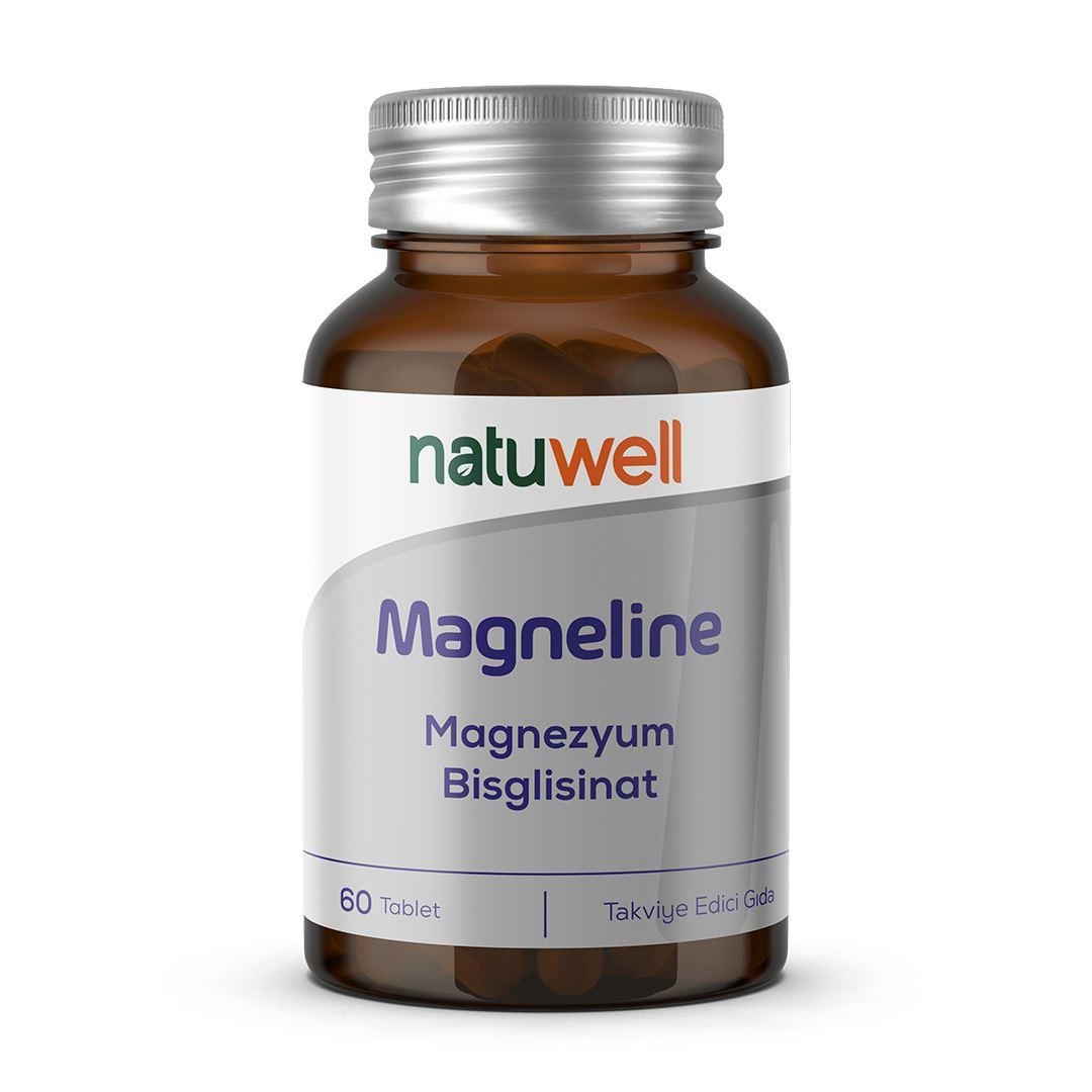 Natuwell Magneline Magnezyum Bisglisinat 60 Kapsül - 1