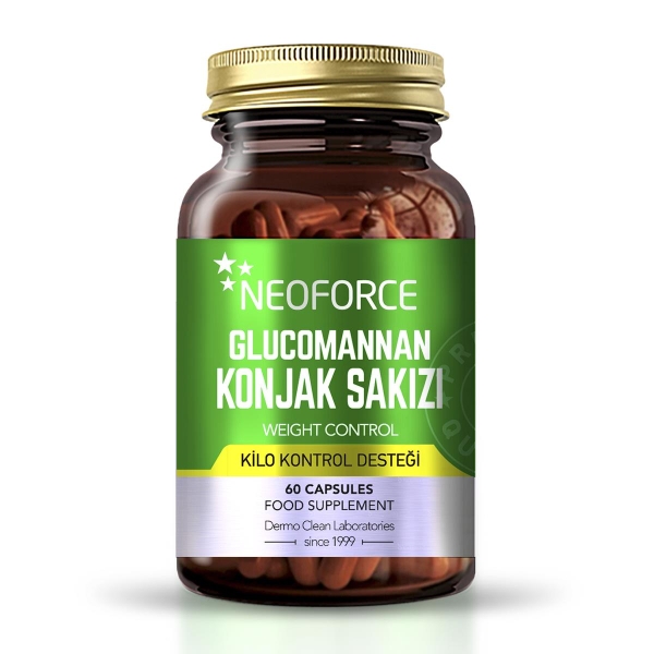 Neoforce Glucomannan Konjak Sakızı 60 Kapsül - 1