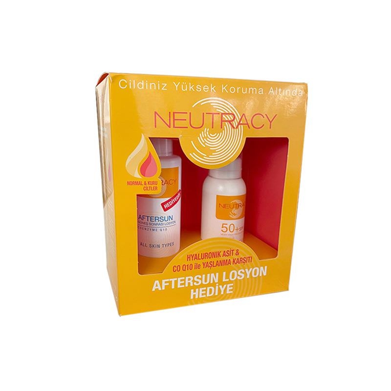 Neutracy Normal ve Kuru Ciltler için Spf50+ Güneş Koruyucu Krem 70 ml + Aftersun HEDİYE - 1