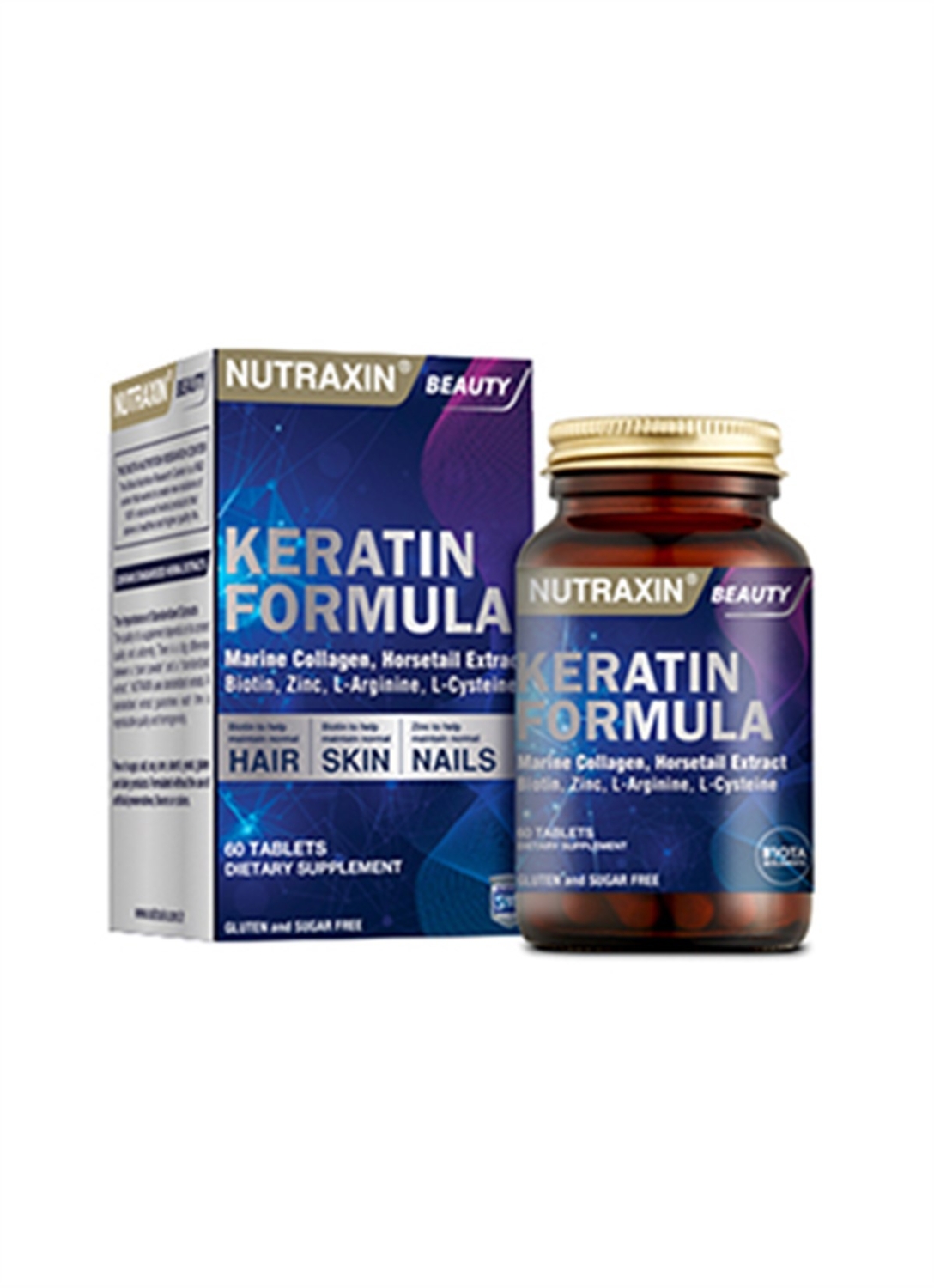 Nutraxin Keratin Formula 60 Tablet - 1