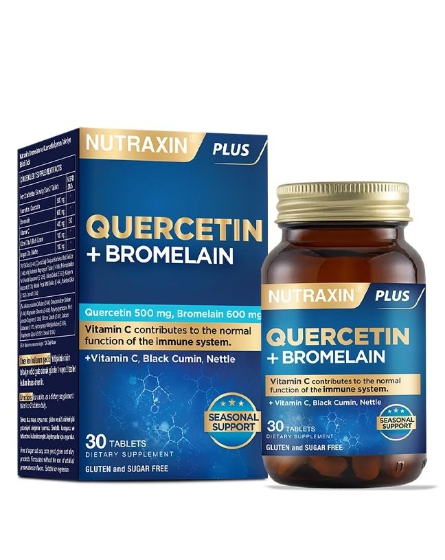 Nutraxin Quercetin Bromelain 30 Tablet - 1