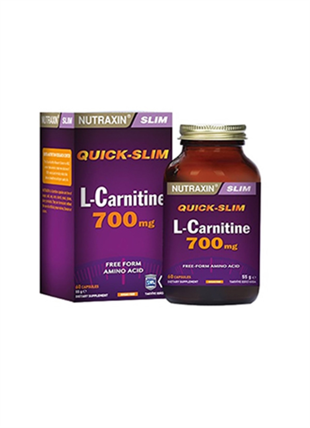 Nutraxin Quick Slim L-Carnitine 60 Kapsul - 1